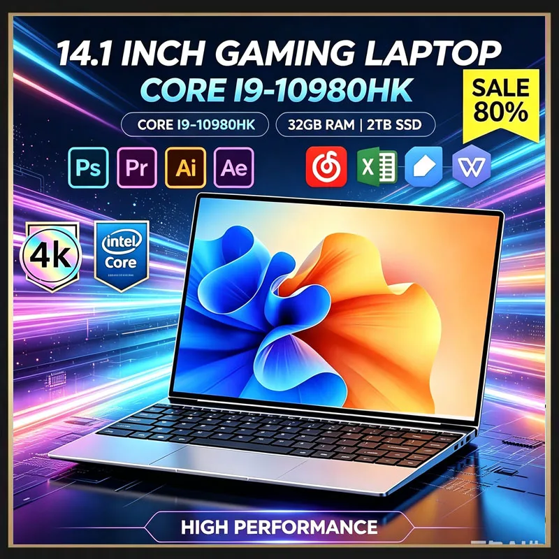 Ddr4 Ram - 초슬림 14.1인치 노트북, 인텔 코어 i9-10980HK