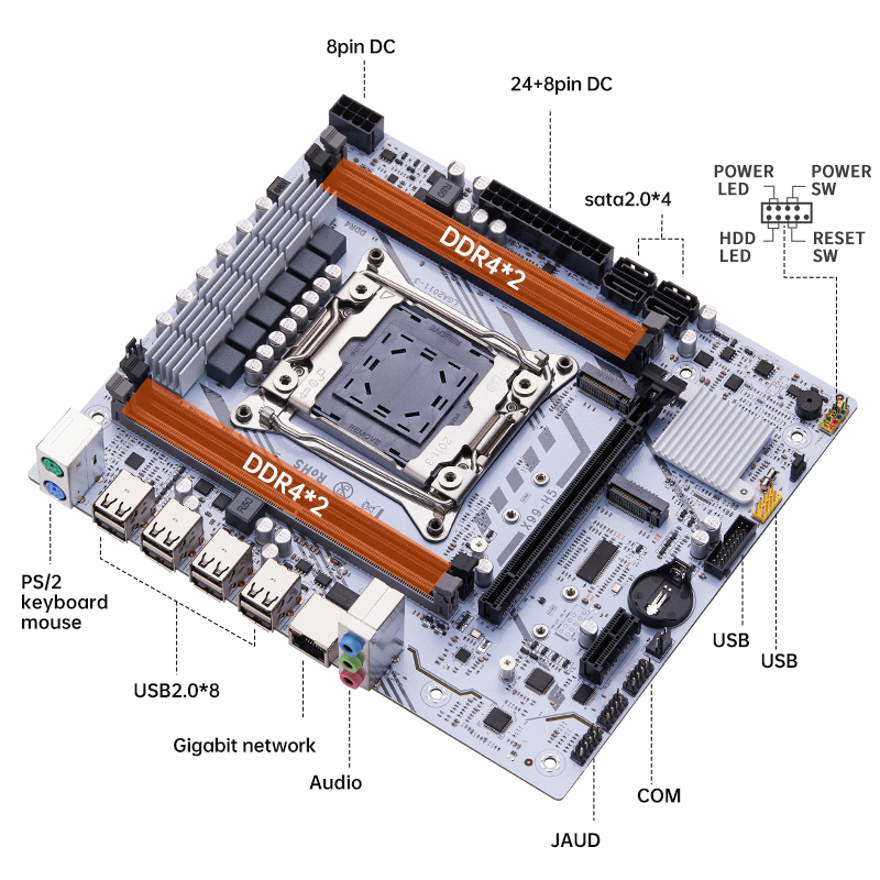 QIYIDA X99 마더보드 LGA2011 3 M.2  - Server Memory Ddr4 리뷰 및 가격