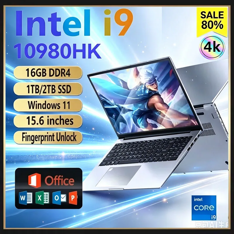 15.6인치 휴대용 노트북, 인텔 코어 i9-10980 - Ddr4 Ram 리뷰 및 가격