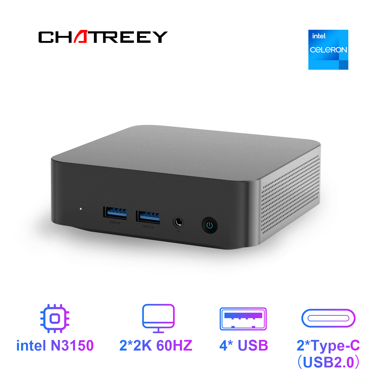차트리 미니 PC T9 N3150 DDR3 WIFI5  - Ddr3 8Gb 리뷰 및 가격
