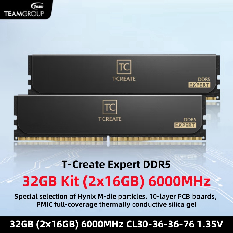 TEAMGROUP T-Create Expert CL30 - Ram Memory Module 리뷰 및 가격